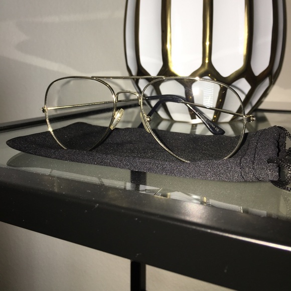 Accessories Gold Frame Glasses Poshmark